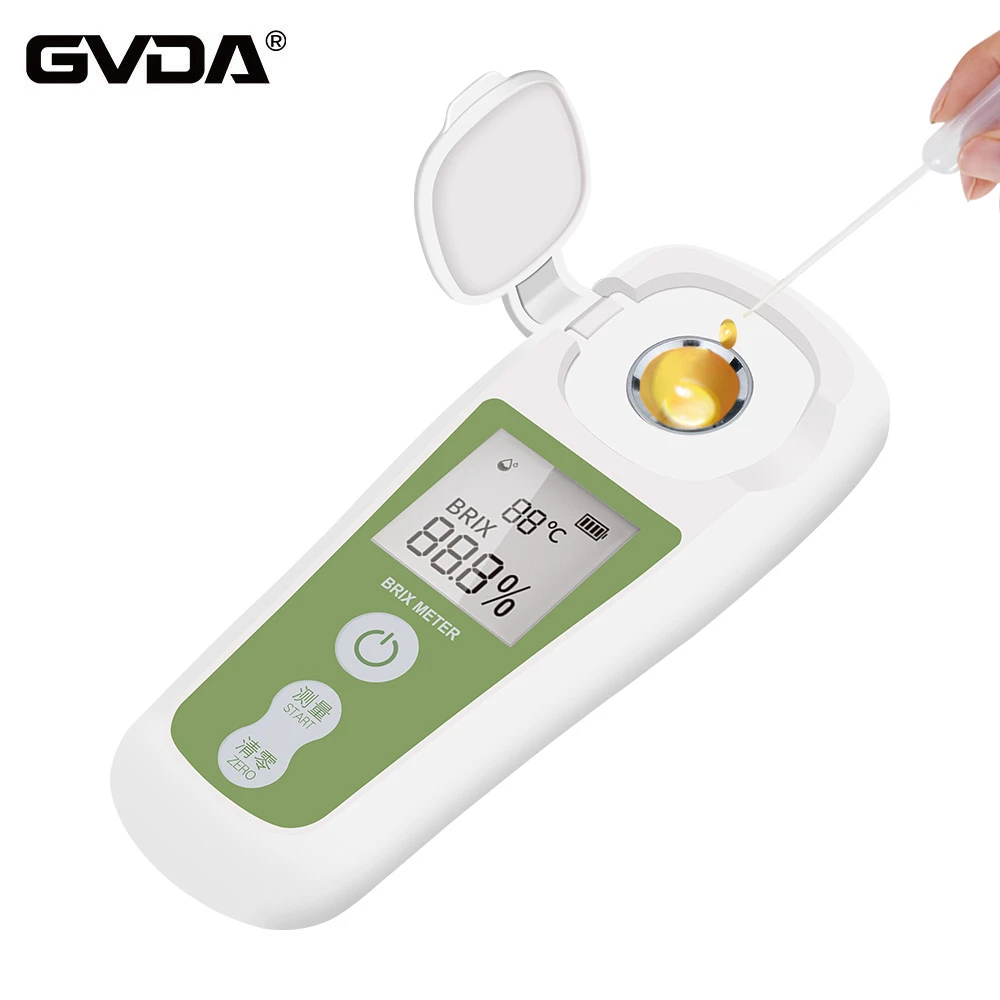 1. digital refractometer for honey beer