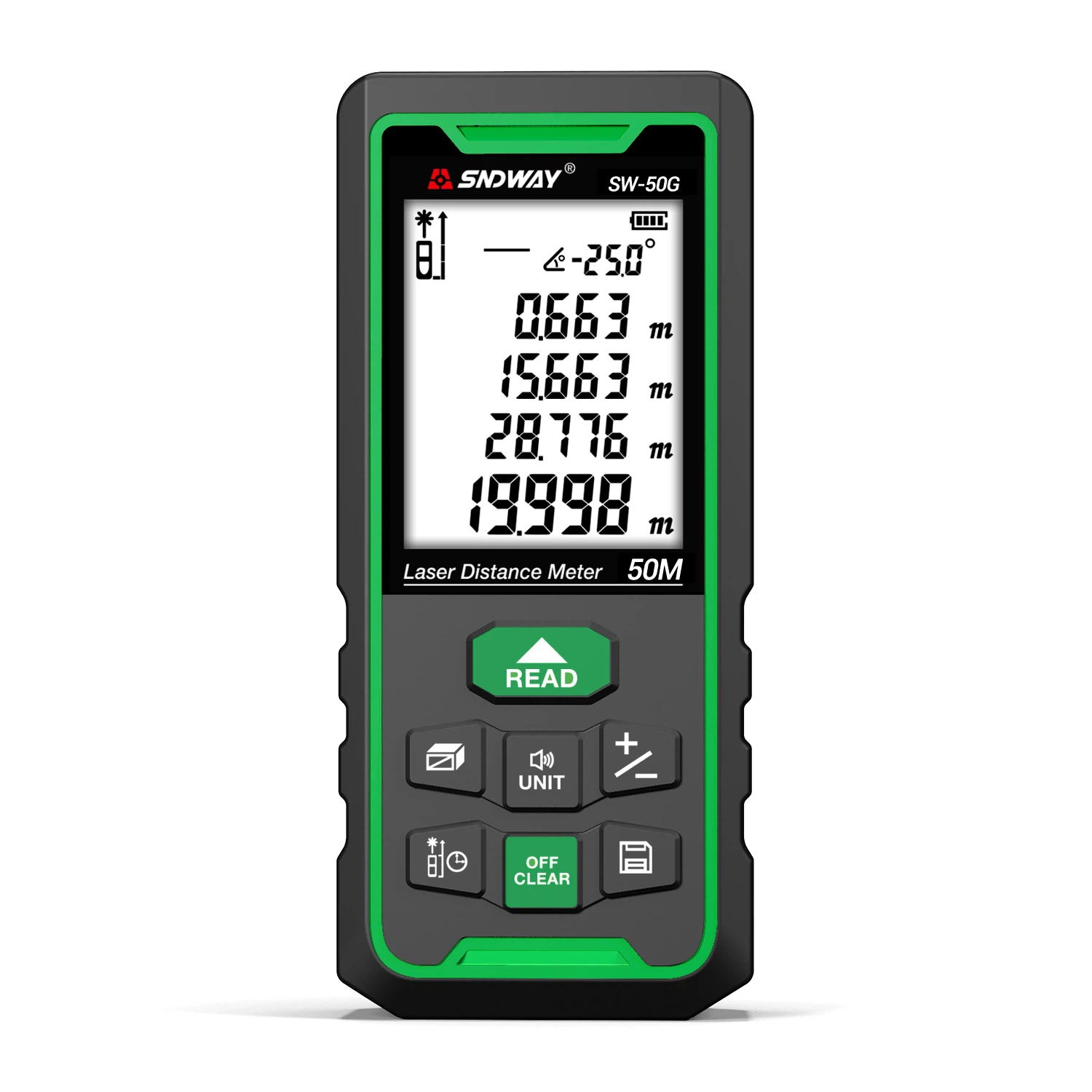 1. Laser Distance Measurer Meter 50m