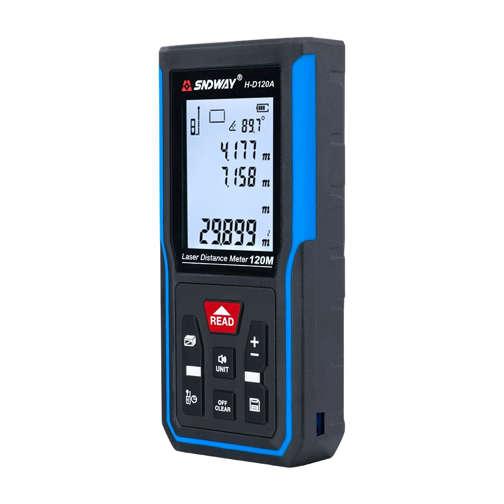 1. Rechargeable Laser electronic ruler 120m