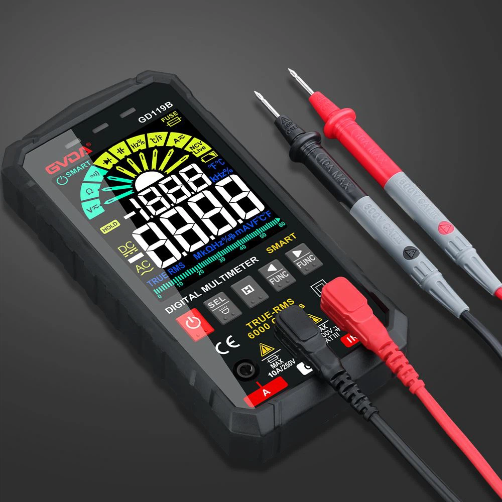 Pesanan Pelanggan Rusia 20pcs GVDA GD119B True RMS Smart Multimeter