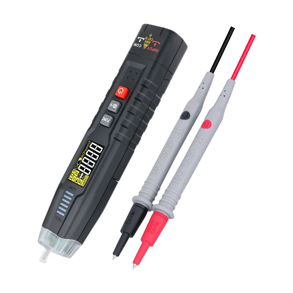 Pelanggan Perancis Tempah 500pcs TRUE RMS Smart Pen Multimeter Penguji Voltan...