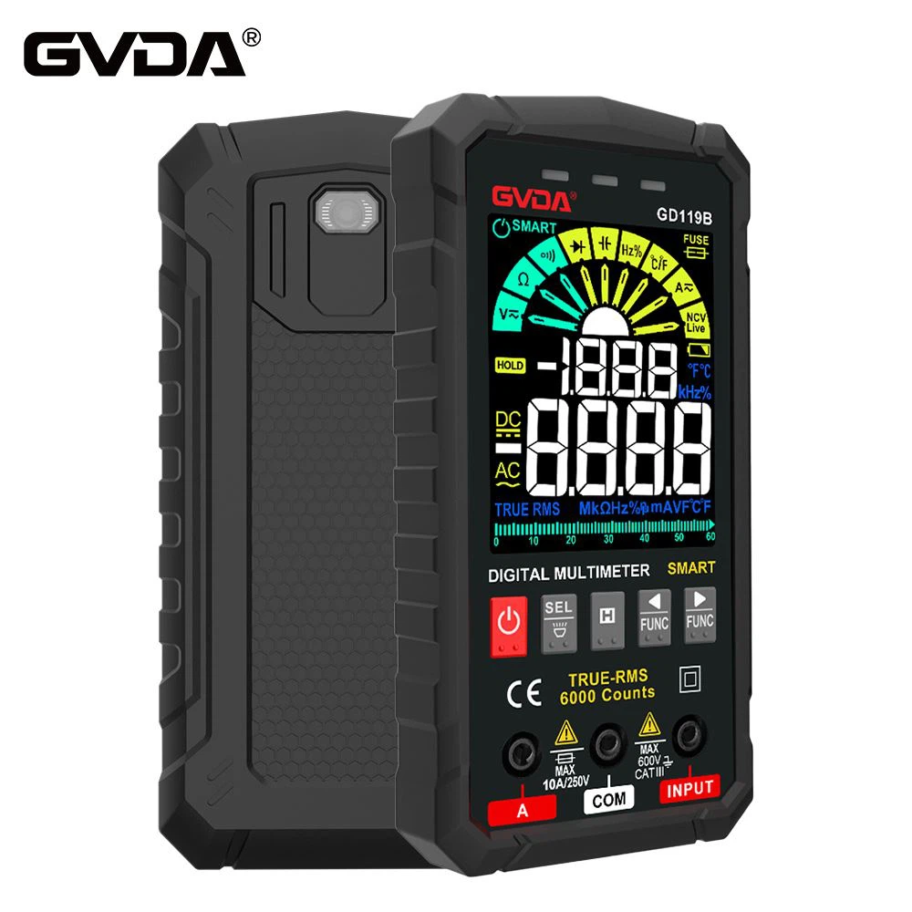 Kini GVDA membangunkan Multimeter Pintar Digital baharu GD119B Multimeter Pin...