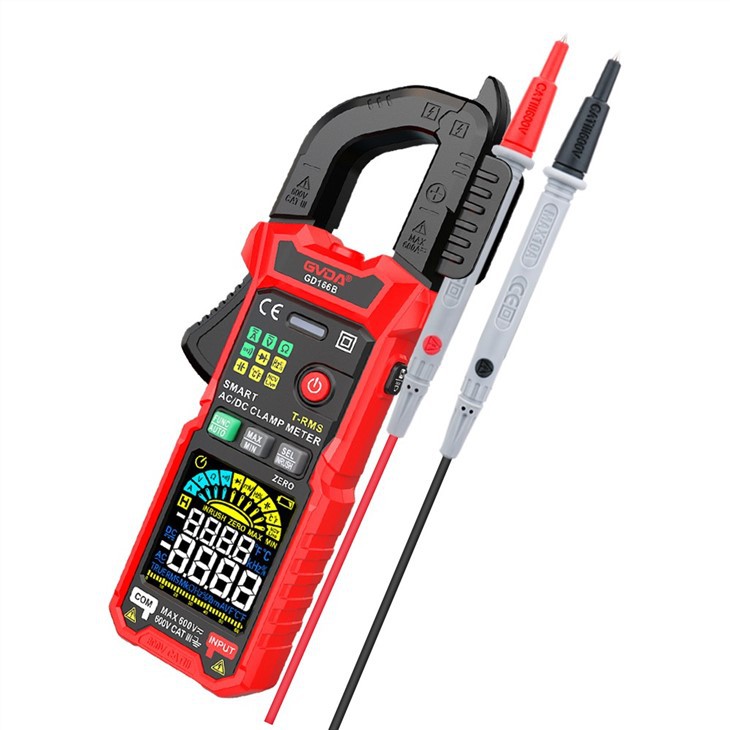 Meter Pengapit Arus AC DC RMS Benar