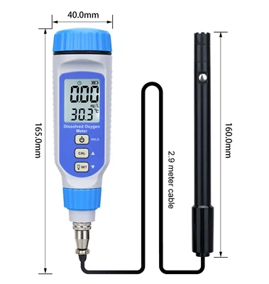 Bahan elektrod penganalisis oksigen terlarut kualiti air